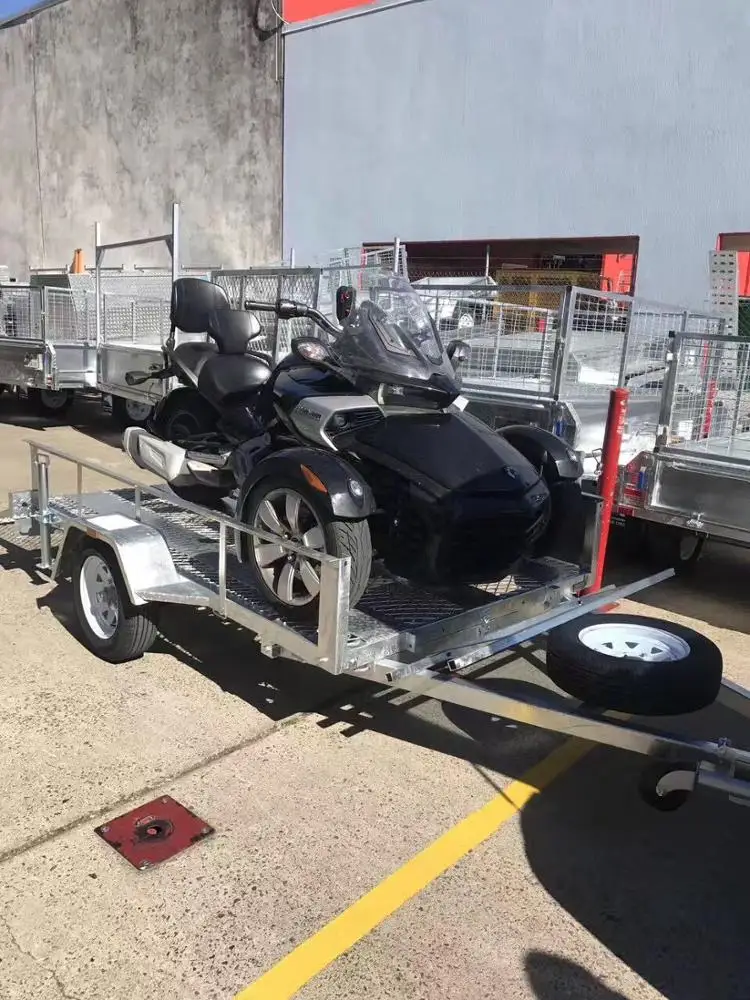 2020 хит продаж! 8X5 оцинкованный мотоцикл/ATV трейлер для продажи