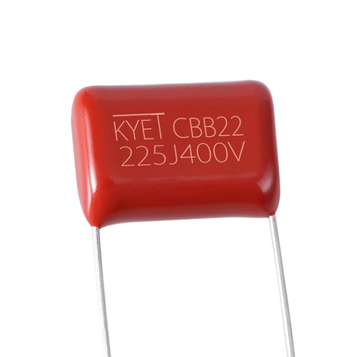 Capacitor factory metal polypropylene film capacitor CBB21 CBB22 400V 225K 225J 400V film capacitors