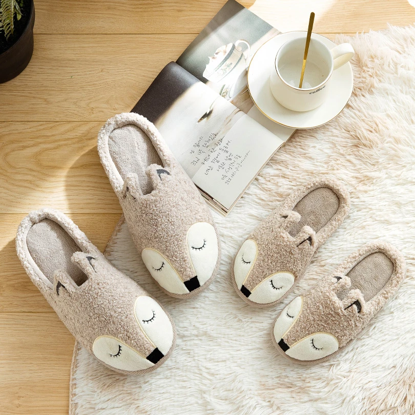 children bedroom family cartoon characters slippers 2021