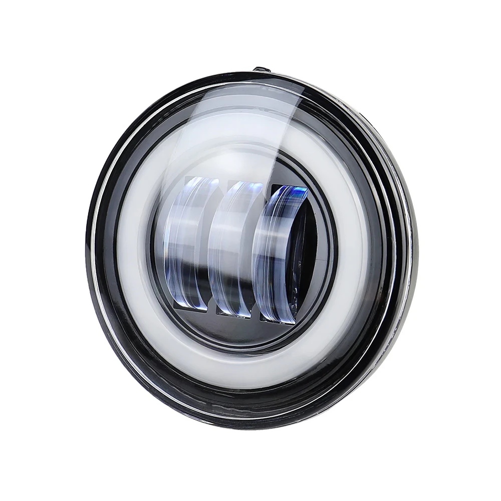 WUKMA LED Fog Light Black 15w LED DRL Bumper Lamps Halo Projector Fit For for Chevrolet Tahoe /Chevrolet Suburban 1500 2007-2014