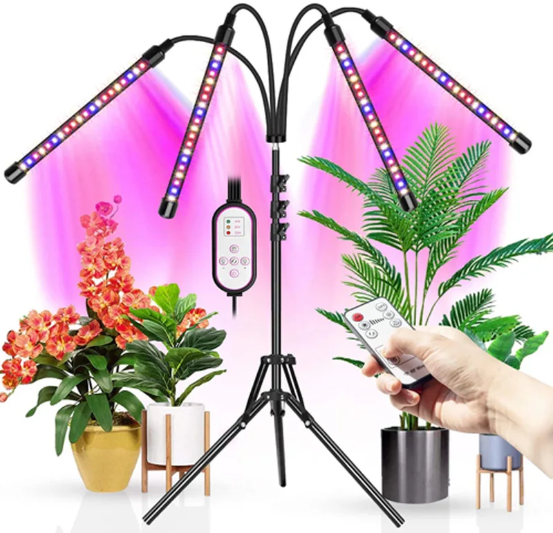Full Spectrum Led Grow Light Plant Growing Lamps Led Grow Horticulture  Light Grow Led Light with Tripods