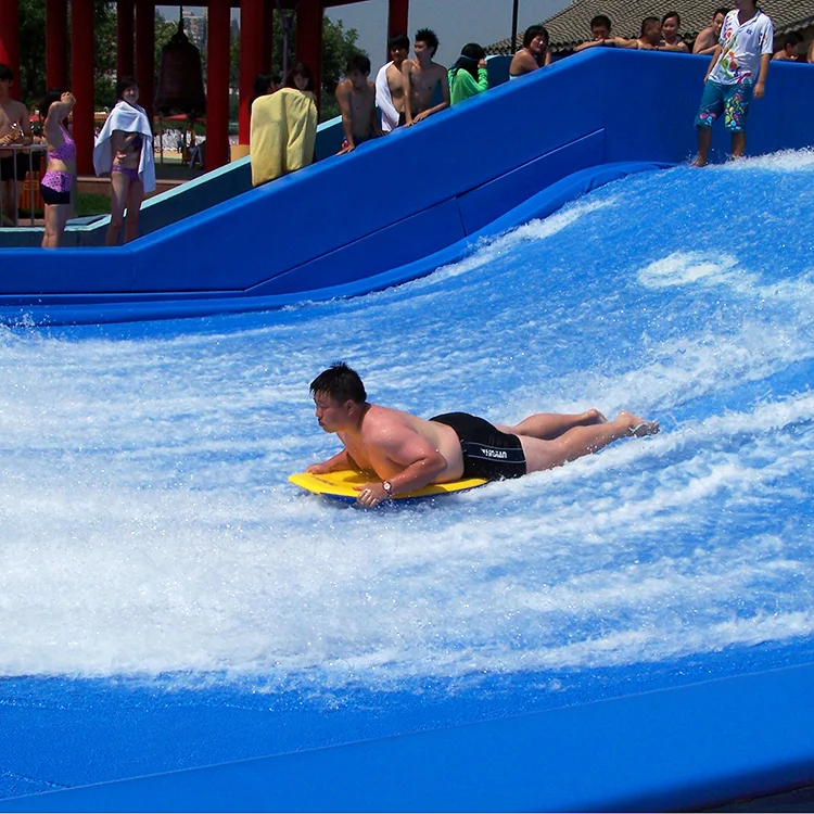 artificial surfing machine with water