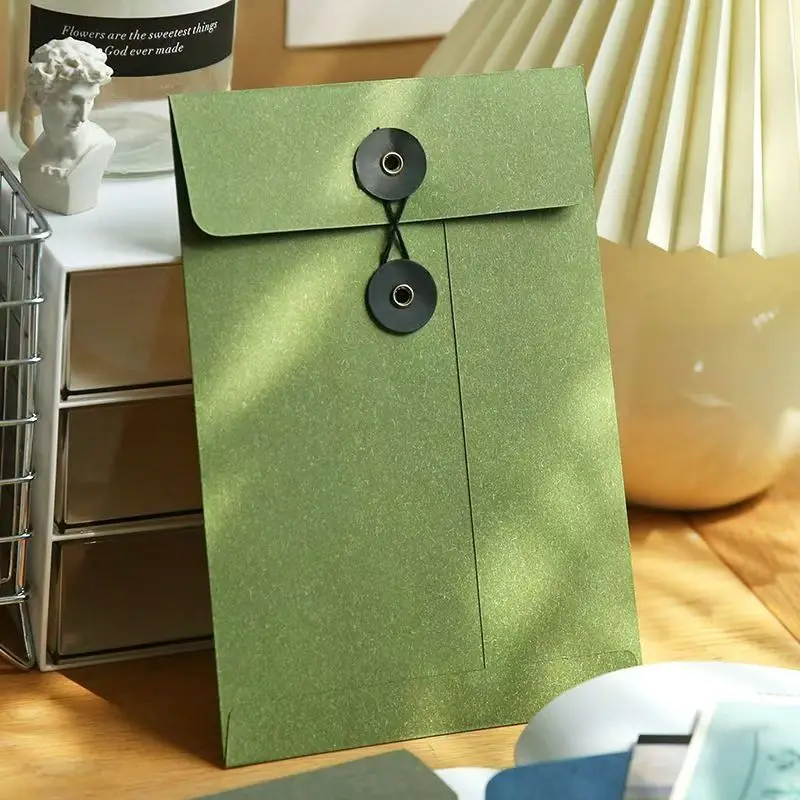 Hot Selling Wholesale Custom Your Own Logo Making Machine Kraft Paper File Folder Bags For Small Business School