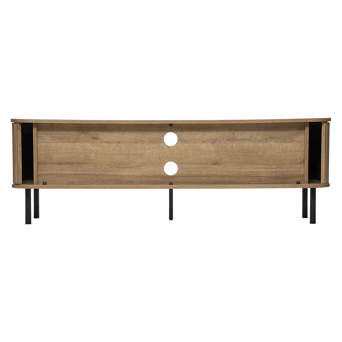 Combohome Mid-century Bedroom Wood TV Side Floor Cabinet Table Rack Bedroom TV Office Modern Tea Table TV Cabinet