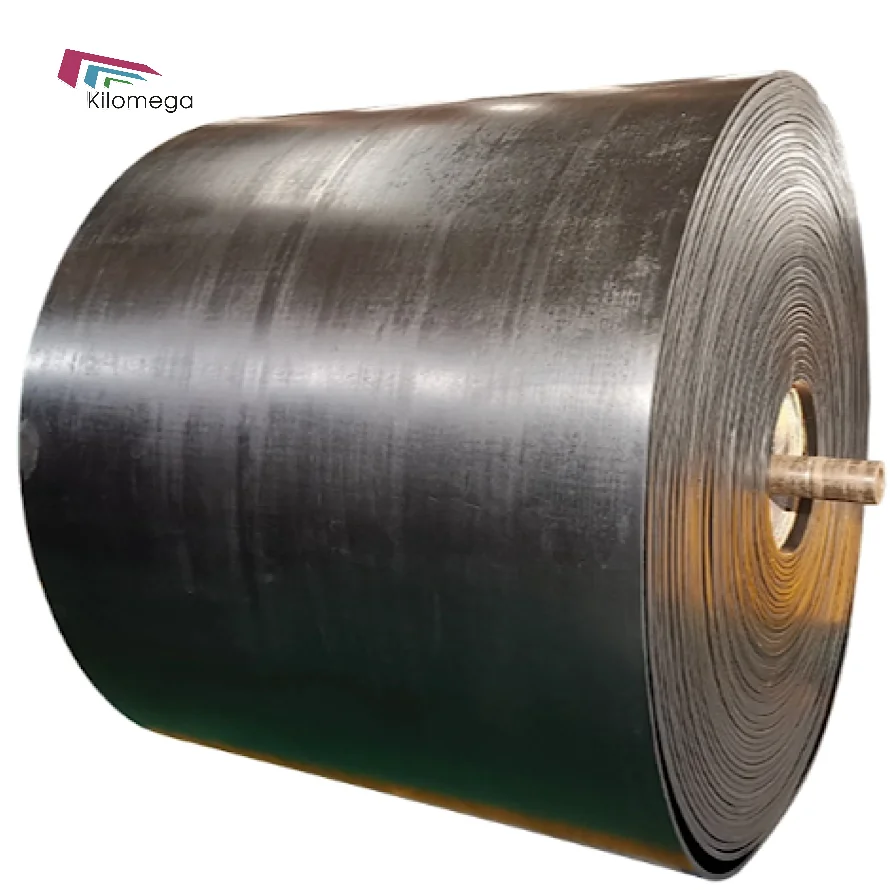 High Quality Factory Sell Flat width 1000mm 4 plys carcass fabric insert Rubber Conveyor belt