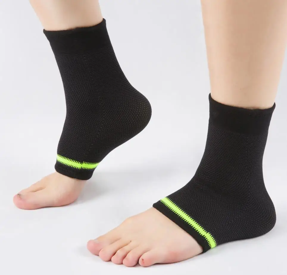 Shock-Absorbing Anti-Slip Wholesale Compression Ankle Sleeve Factory Ankle Support Brace