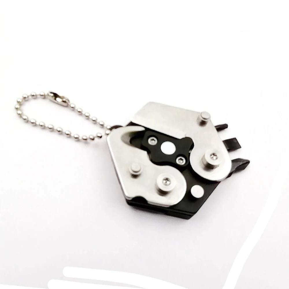 High quality Mini bicycle repair tool set Multifunction knife Screwdriver folding pocket utility knife for survival