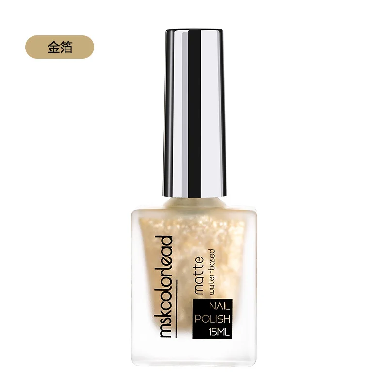 New Hot Sale 15ml Nail Polish Waterproof No-bake Nude Colors Matte Quick-drying Soak Off Translucent Sweet Manicure Gel Tools