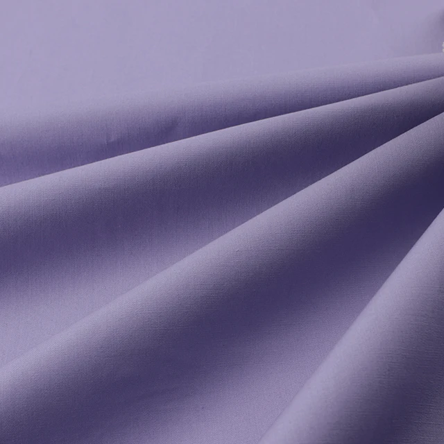 Wholesale 40*40 High Density 144*92 Plain Plain-Dyed Poplin Lyocell Cotton Fabric for Shirts and Dresses