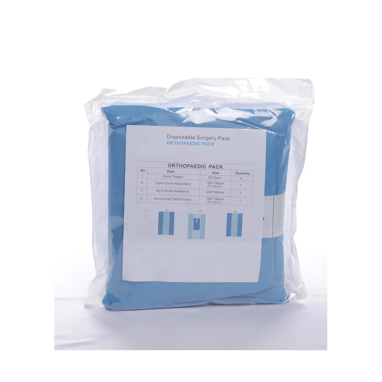 
Superior Materials Disposable Sterile Surgical Interventional Pack Orthopaedic Pack 