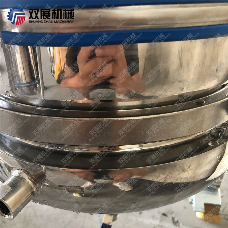 10-12lb stainless steel closed loop extracting system with material column jackted solvent tank