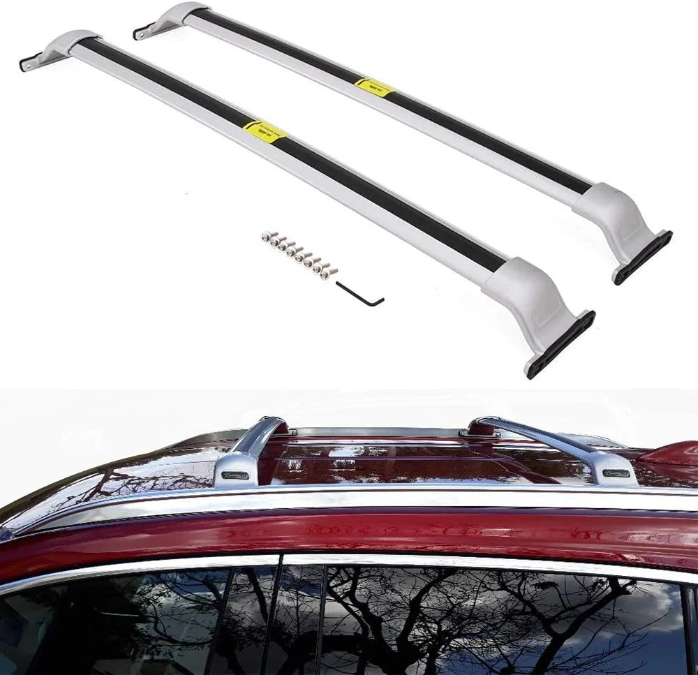 OEM Aluminum Car Accessories Black Flat Customized Roof Rail Roof Rack For Cadillac Xt4/5/6
