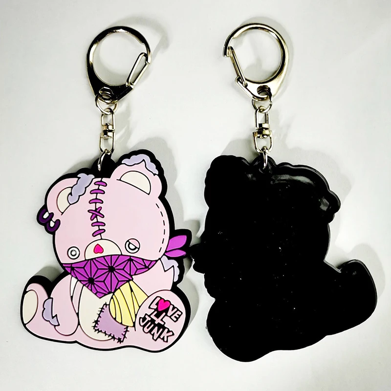 Оптовая продажа бизнес-реклама подарки bval мягкий без фталата ПВХ аниме-брелок