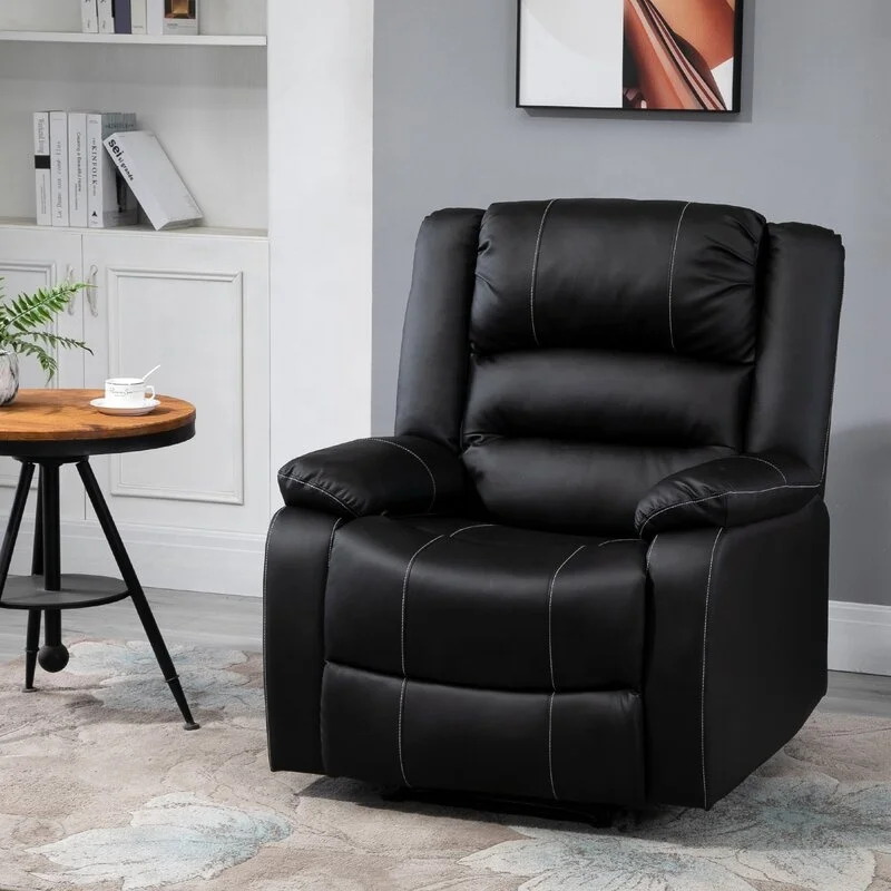 JKY Furniture Best-Selling Leather Power Electric Recliner Chair Reclining With Massage Function For Living Room