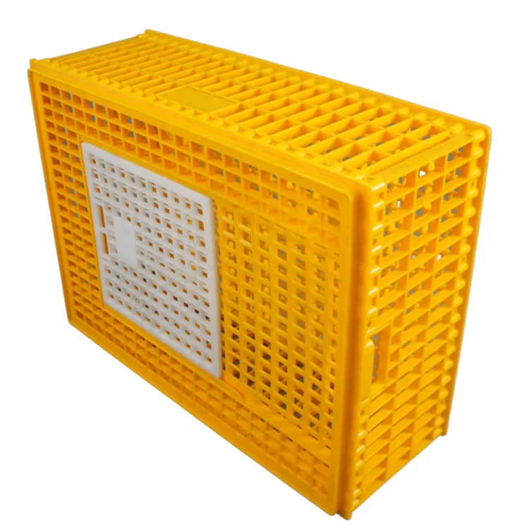 Rooster Cages Plastic Transport Crates for Live Chicken for Animal