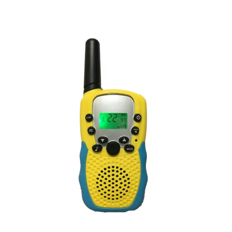  Горячая иди и болтай walkie talkie для детей новый цвет дешевые T-388 двухстороннее радио детская Walkie Talkie “иди