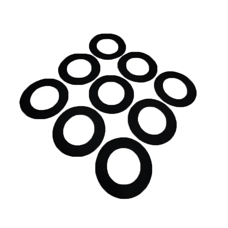 Full Size 1 2 3 4 5 6 7 Inch Mm Epdm Gasket Round Flat Rubber Gasket Electrically Conductive Rubber Gasket