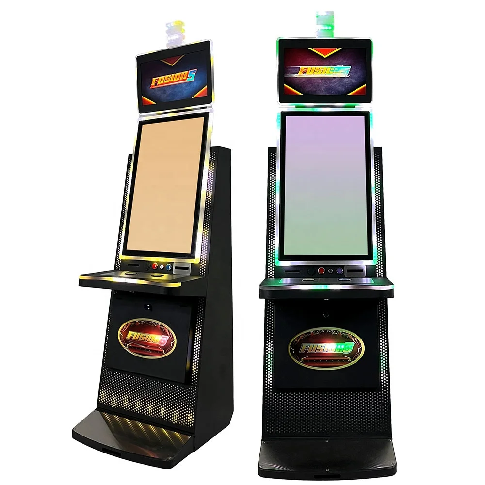 LCD touch button ideck available 32 inch touch screen upright coin operated arcade skill game machine cabinet