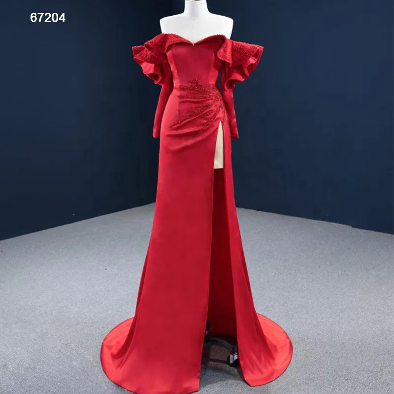 Jancember RSM67204 high fashion high quality sequin sexy formal party dress evening gown dresses