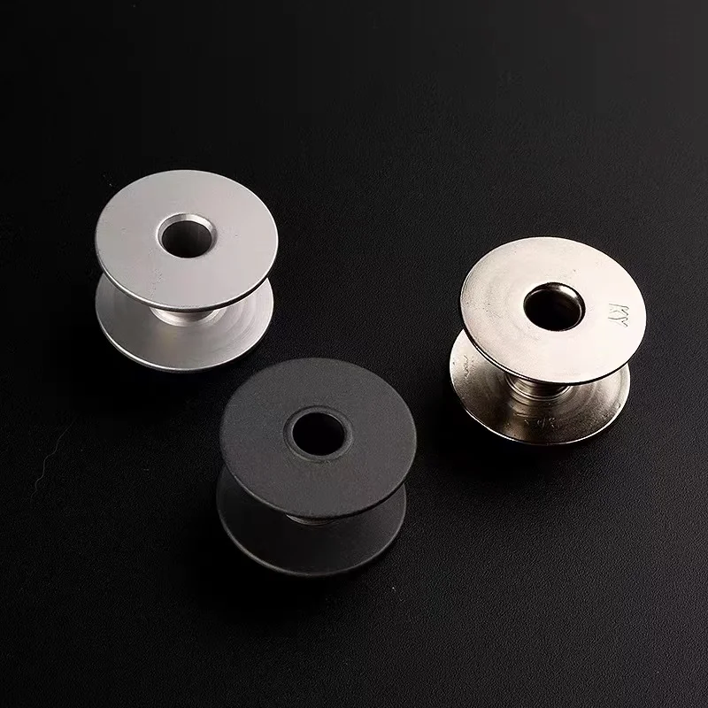 Bobbin Aluminum Bobbin Stainless Steel Plastic Bobbin Thread Core Synchronized Car Pattern Machine Accessories
