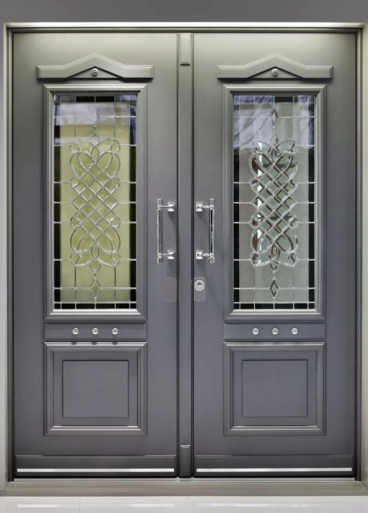 Modern Design High End Metal Doors Personal House Exterior Steel Doors Villa Main Gate Iron Entry Security Doors