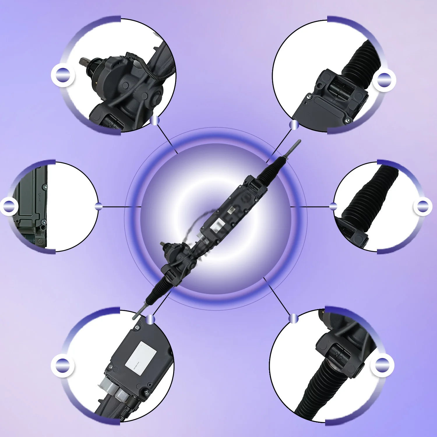 MANER Electronic power Steering rack 4N1423053D 4N1423053K For VW AUDI