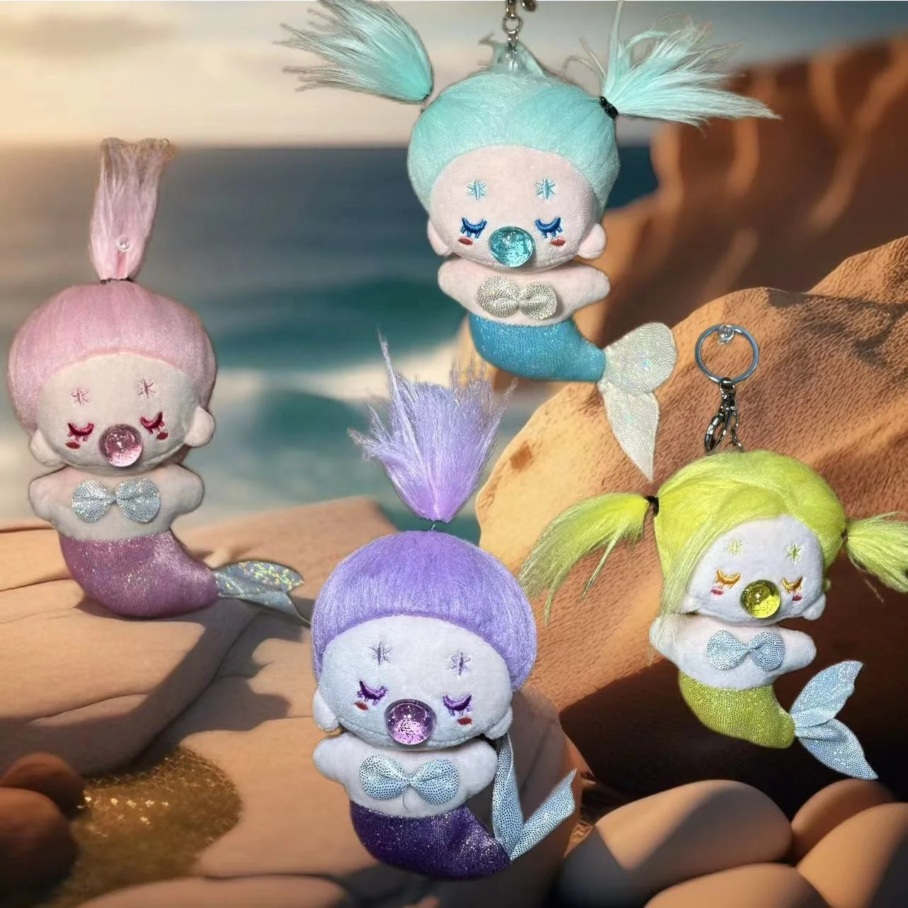 Плюшевая кукла-Русалка