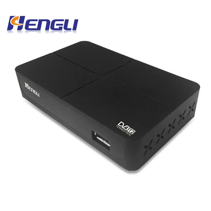 2023 Hengli converter box combo DVB-T2+S2 full HD tv receiver DVB-T2+S2 satellite tv decoder H.264 H.265 Combo Set-top box