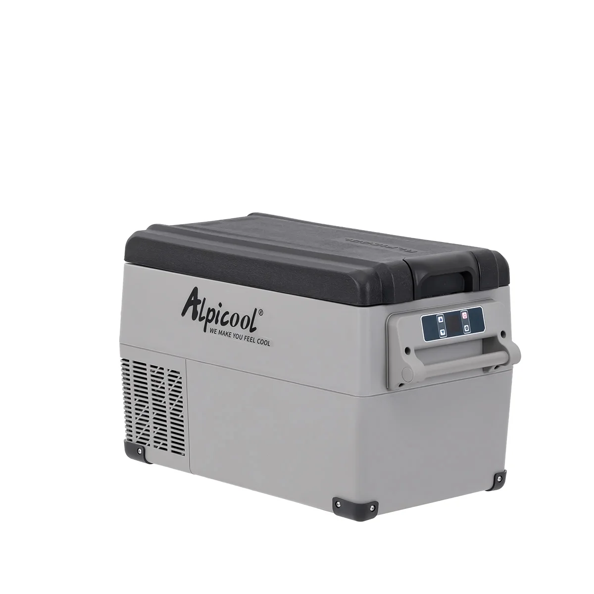 Alpicool NCF35 ac dc compressor double zone car freezer portable 12v foot pad campervan fridge