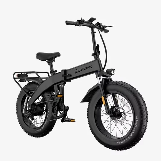 Long endurance Luckeep X1_Lite folding electric bike, 750W high torque motor,  outdoor exploration off-road bikes