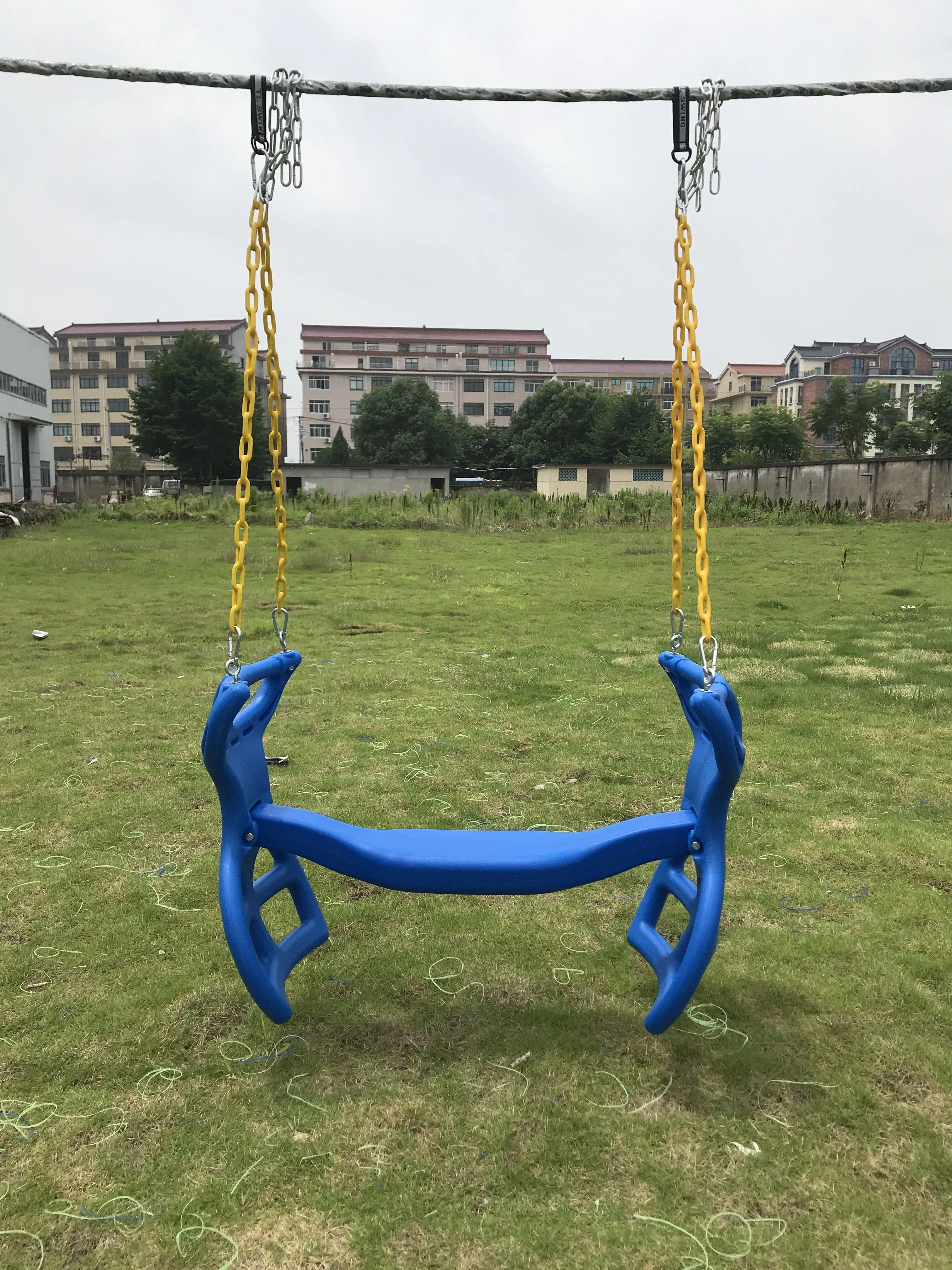 The dual ride glider swing Creative Playthings Kids Swing Back-To-Back Glider Accessory with Chain