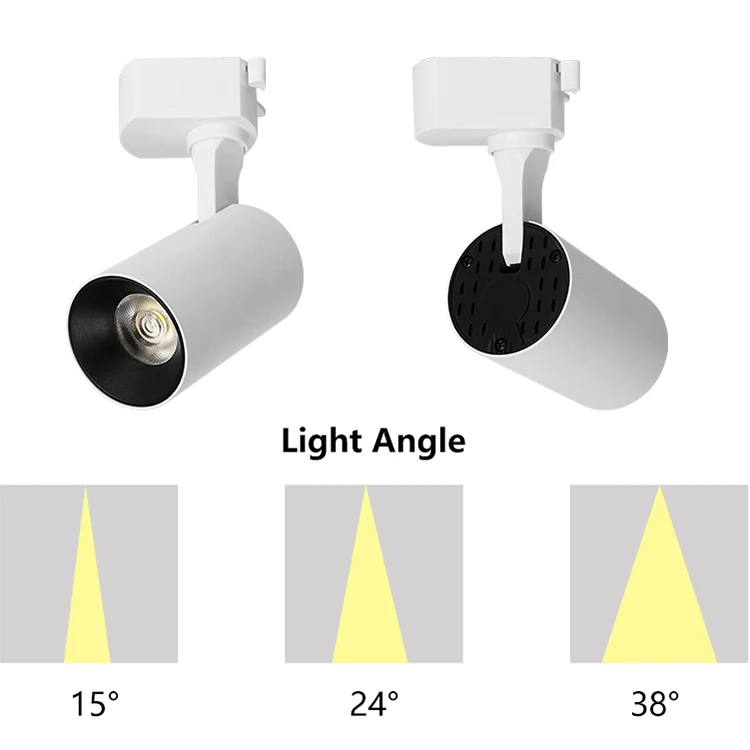 ALLWAY Good Price 360 Degree Adjustable Surface Mounted Lighting 10w 20w 30w Track Led Spot Lights