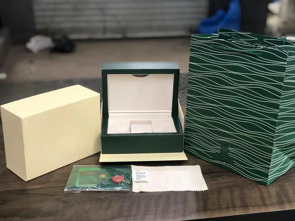 Деревянная упаковочная коробка для часов подходит механических Rolex часы с бриллиантами мужчин Pepsi