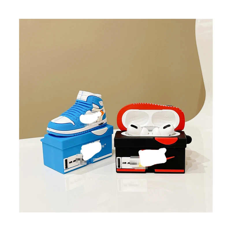 1000 + дизайн 3D силиконовый чехол Jor dan защита кроссовок Air-Pod 1/2/3 pro Чехол для наушников Apple Air- pods Pro 3