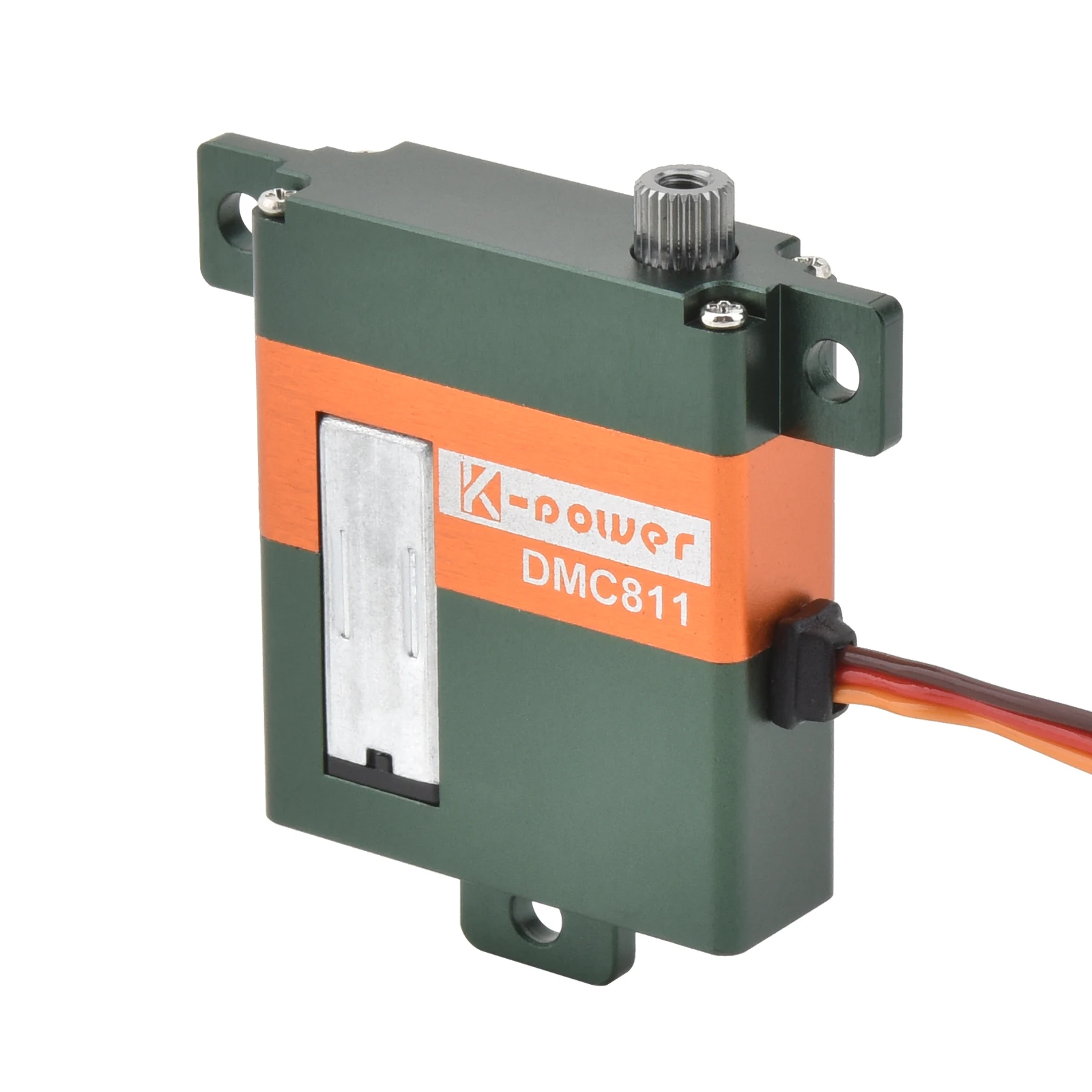 K-power DMC811 7 кг Крутящий момент тонкий крыло металлический редуктор RC планер сервопривод для самолета