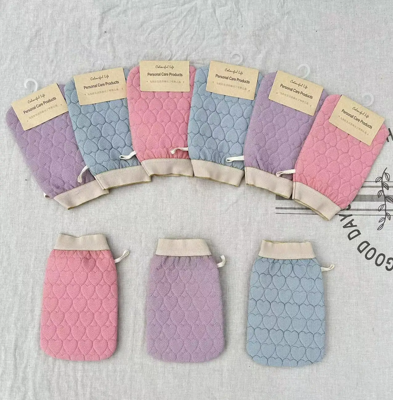 Моющиеся и многоразовые отшелушивающие перчатки для тела Kessa удаления омертвевшей кожи 100% шелковая ткань отшелушивающая перчатка лица женщин