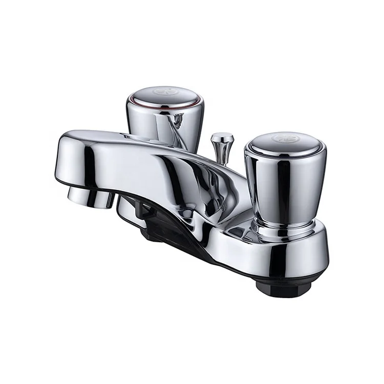 Factory Direct Sell Deck mounted Two Handle Basin faucet 4 inch min spread mixer basin taps