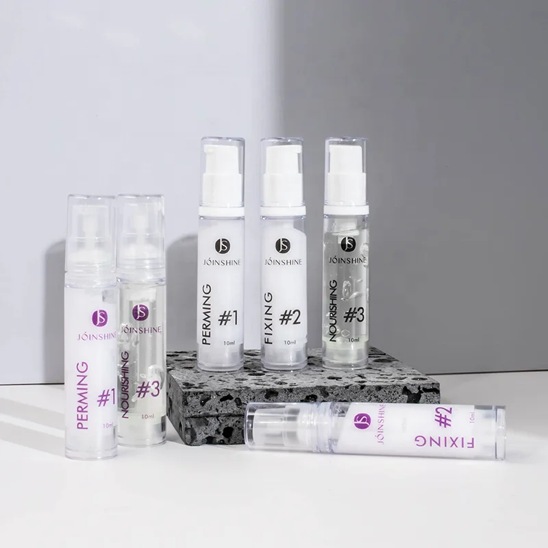 New Design Salon Eyelash Perm Solution Witn Gillter Lashlifting Set Lash Perming Kit Sachet Private Label Keratin Lash Lift Kit