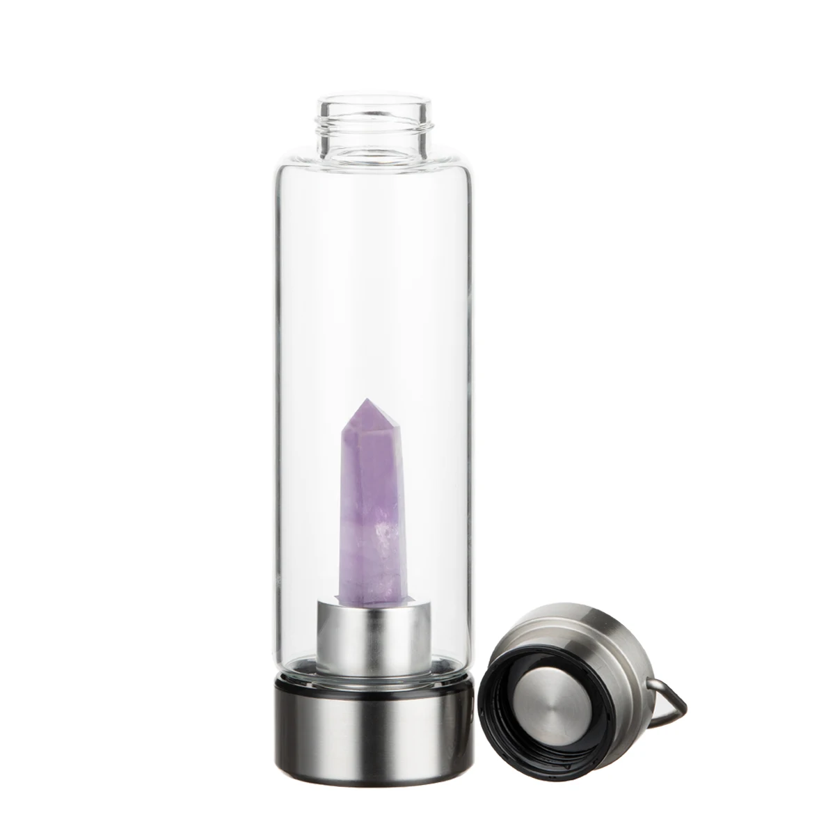 plastic water bottle without bpa plastic water bottle, with cell phone holder, 40 plastic water bottle enhancer silicone valve