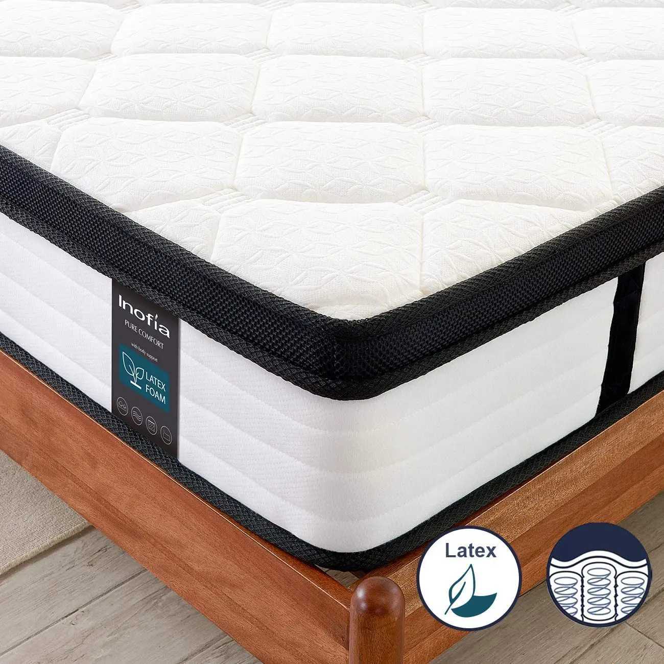 Double-Sided Pillow-Top Pocket Coil Plush Mattress