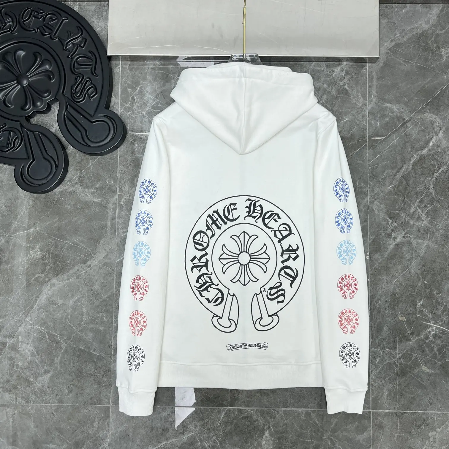 2024 Luxury Hearts Chrome The Latest Designer Brand High Quality Hoodie Fashion Long Sleeve Neutral Printed Casual Cotton Men