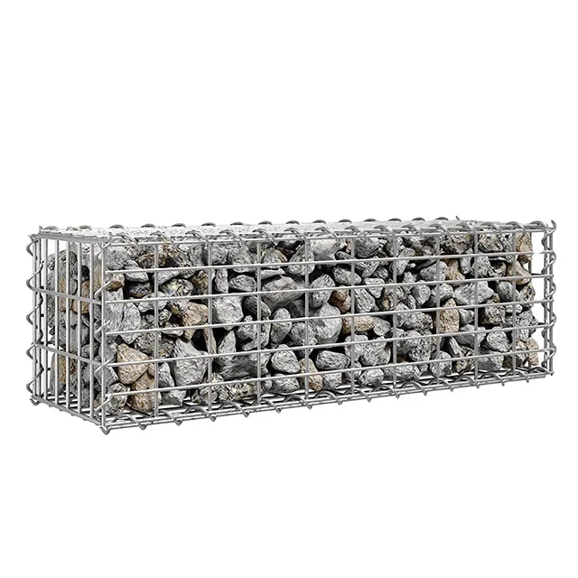 Galvanized gabion box supplier 2*1*1 gabion basket wire cage rock wall gabion rock retaining wall