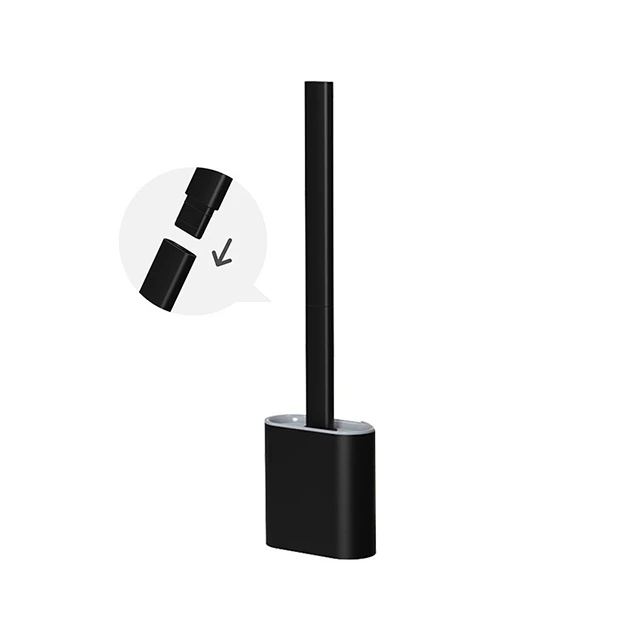 Good Quality Toilet Bowl Accessories Cleaning Brush wall mounted Luxury toilet brush with Brush holder