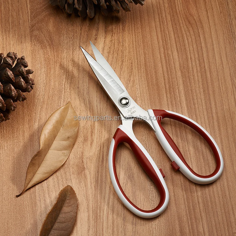 PIN-4083 scissors for household made by stainless steel  Paper Cuttings large tailor scissors kitchen use powerful