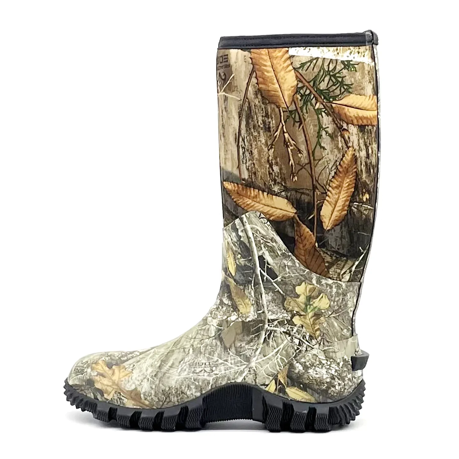 Wholesale Neoprene Mens Knee High Camouflaged Gum Vibram Rubber Waterproof Bite Snake Proof Hunting Boots