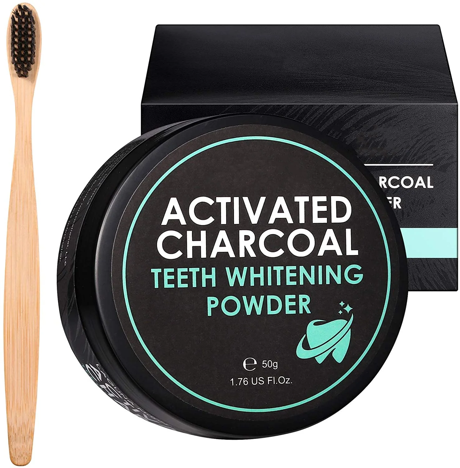 Private Label Mint Flavor Active Teeth Whitening Charcoal Powder Natural