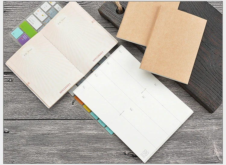 a5 eco friendly paper journal custom logo Bujo Bullets A6 planner cheap exercise books for ghana schools