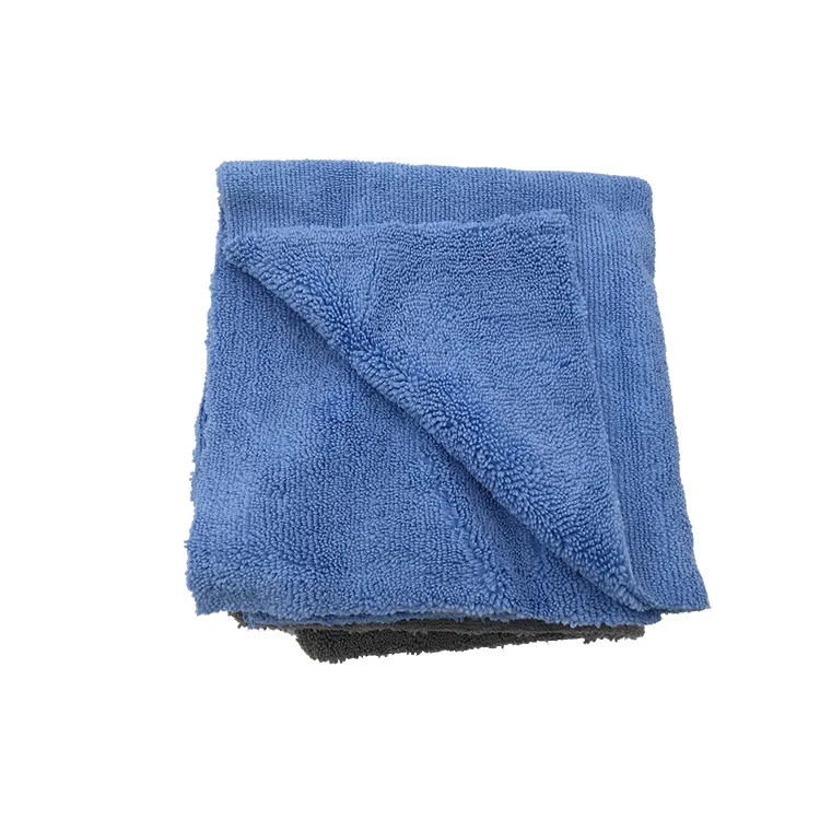 Microfiber car washer towel for polishing in edge less type