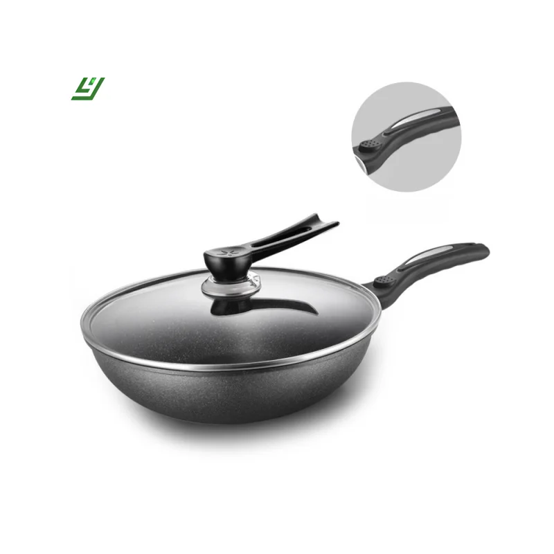 Кухонный кухонный противень со стеклянной крышкой