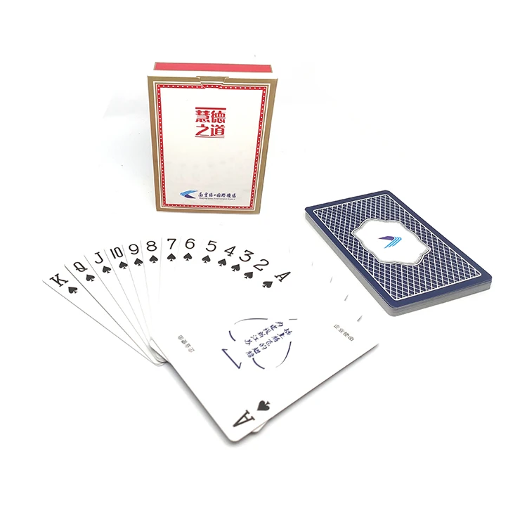 High Quality Multi German Card Die Cut Custom Casino Playing Cards